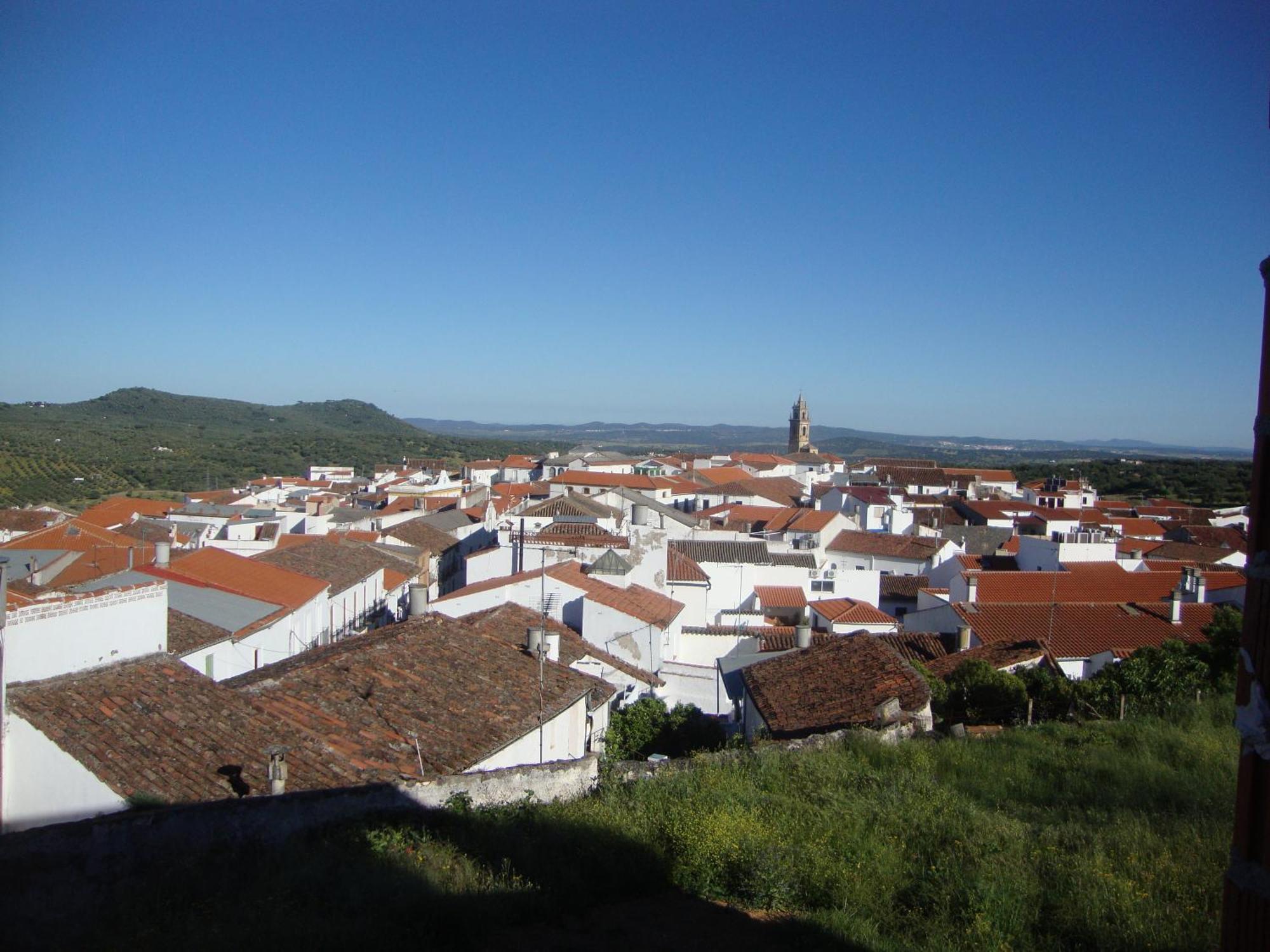 Penzion Mirador De Fuentes Fuentes de León Exteriér fotografie